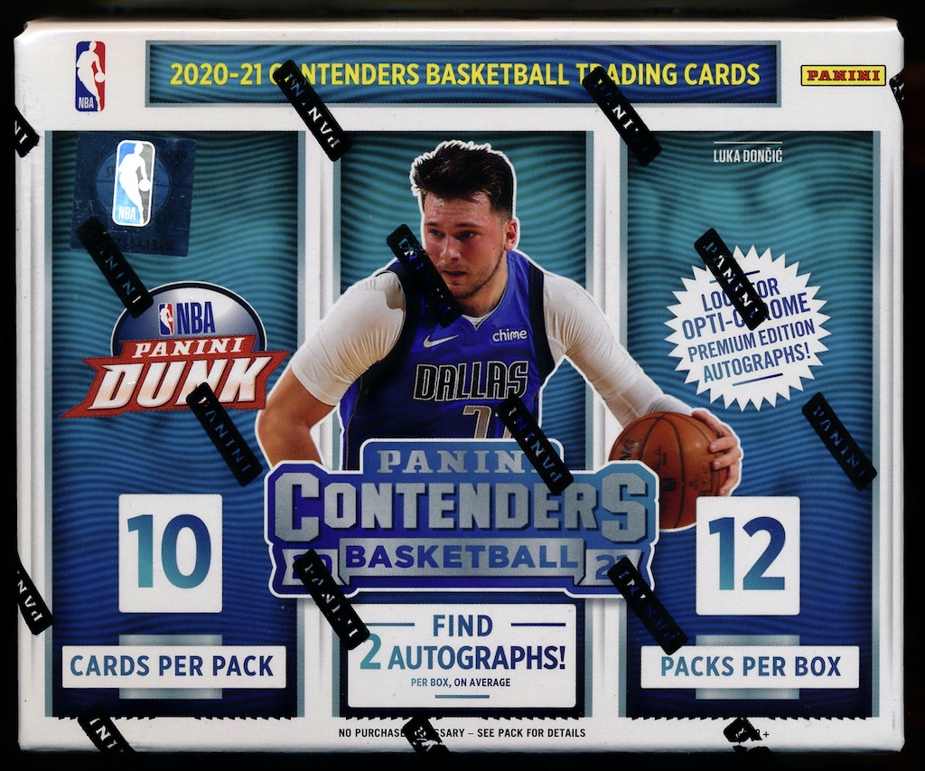 Panini Contenders Basketball Hobby Box Mvp Sports Cards