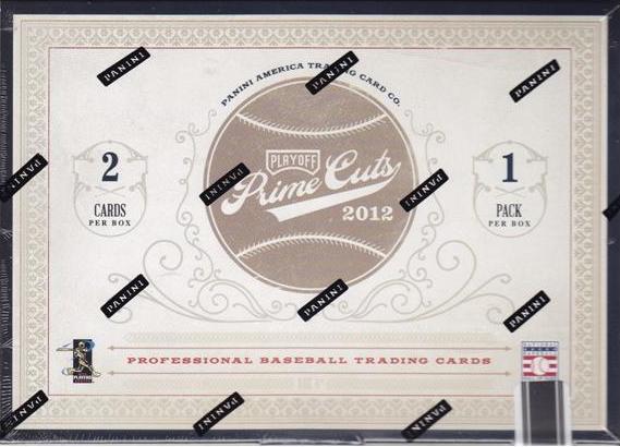 2012 Playoff Prime Cuts Baseball Hobby Box