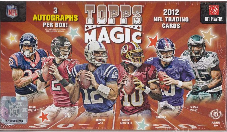 2012 Topps Magic Football Cards MVP Sports Hobby | Box