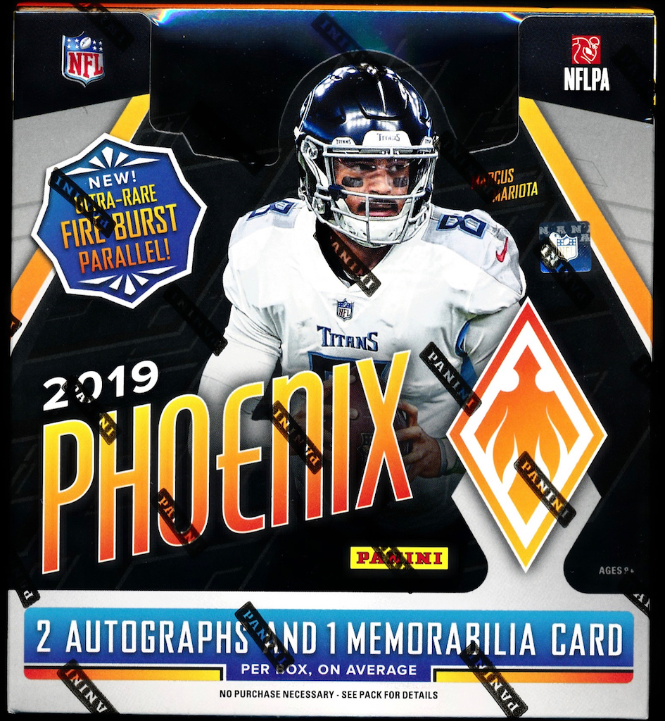 2019 Panini Phoenix Football Hobby Box MVP Sports Cards