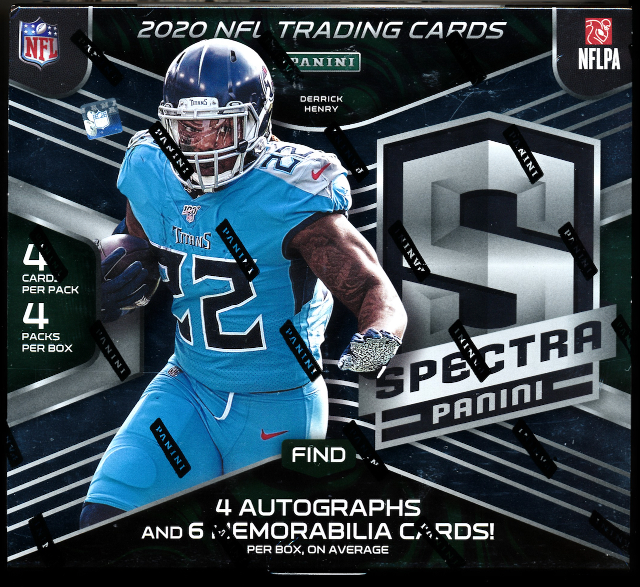 2020 Panini Spectra Football Hobby Box