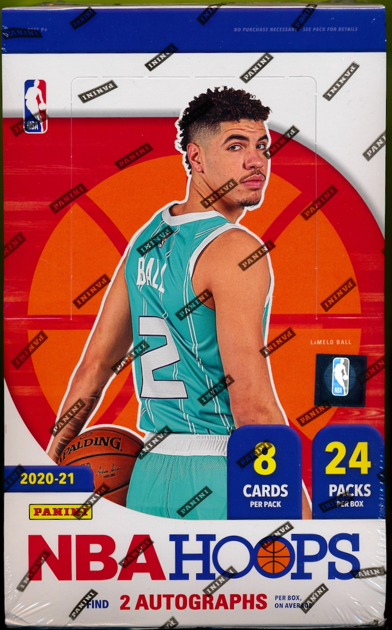 2020-21 Panini Hoops Basketball Hobby Box | MVP Sports Cards