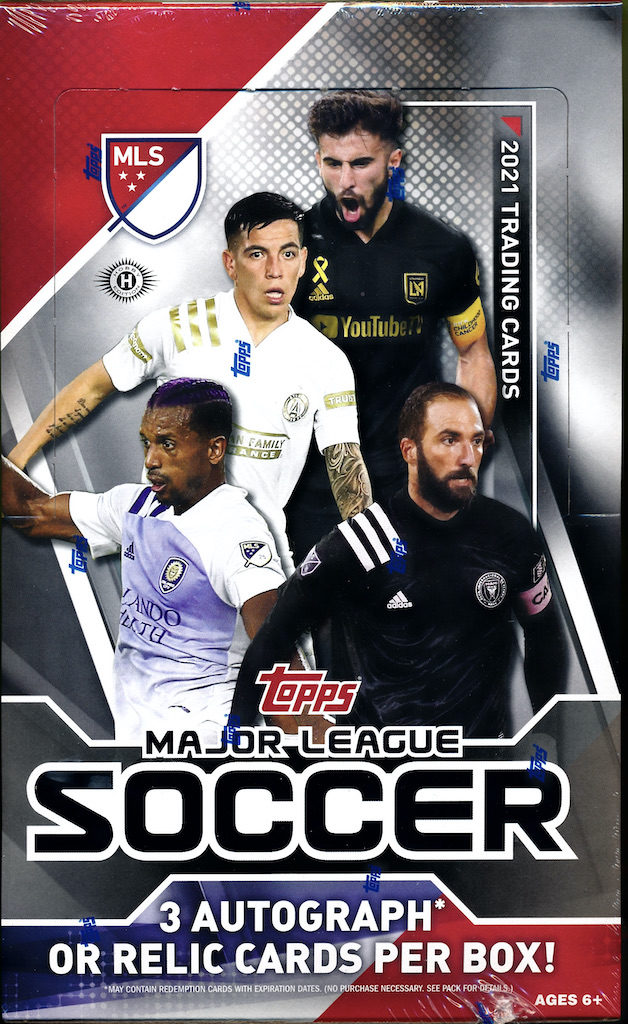 2021 Topps MLS Major League Soccer Blaster Box