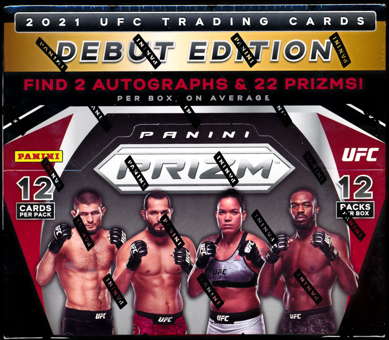 2021 Panini Prizm UFC Hobby Box MVP Sports Cards