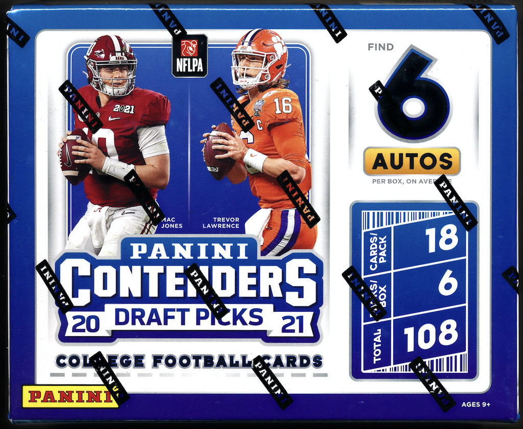 Panini Contenders 2021 Draft Picks ( 18 Card Value Pack)