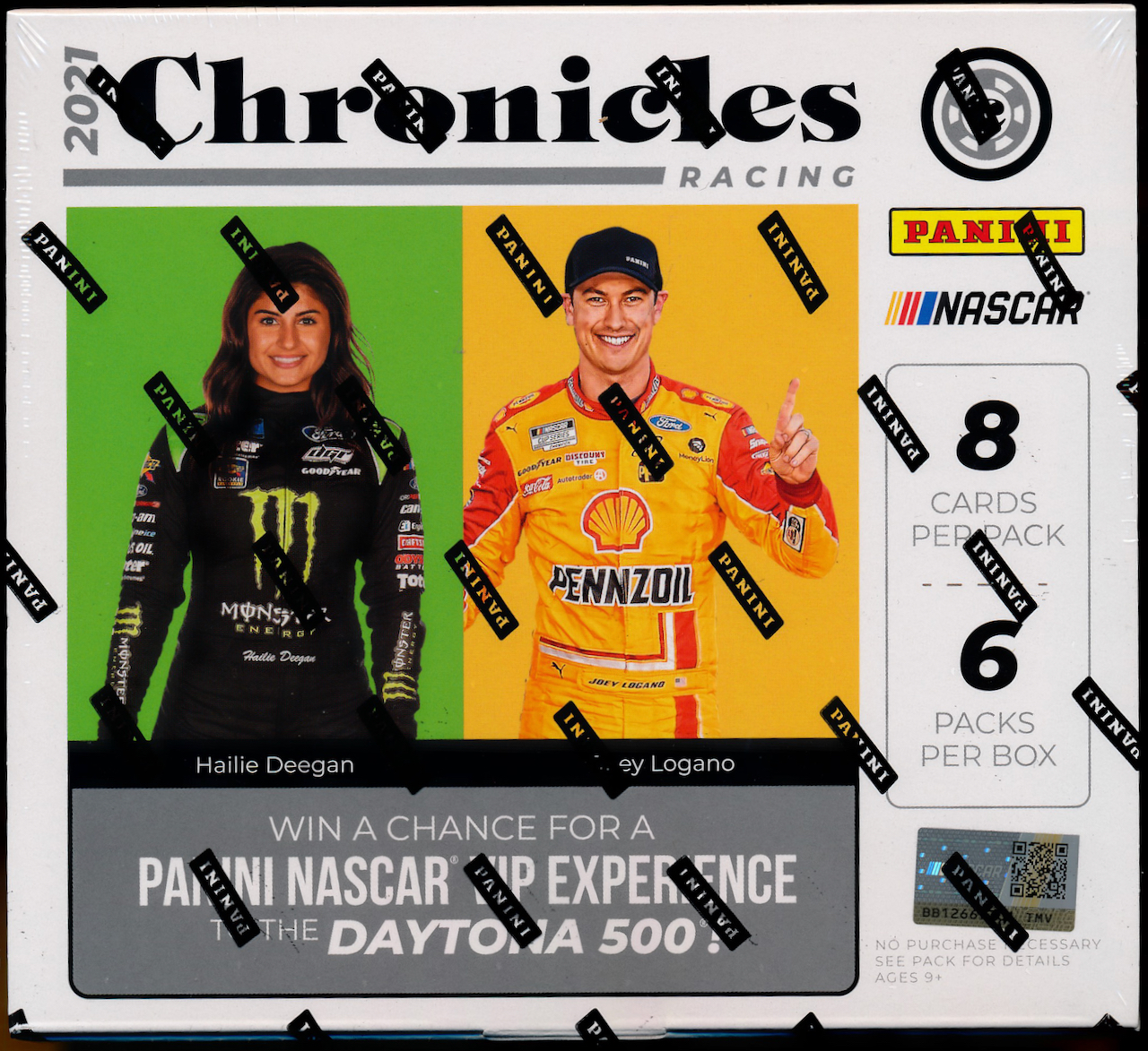 2021 Panini Chronicles Racing Hobby Box MVP Sports Cards