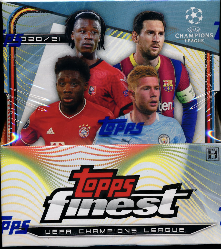 人気第6位 2020-21 サッカー TOPPS FINEST BUNDESIGA 未開封ボックス