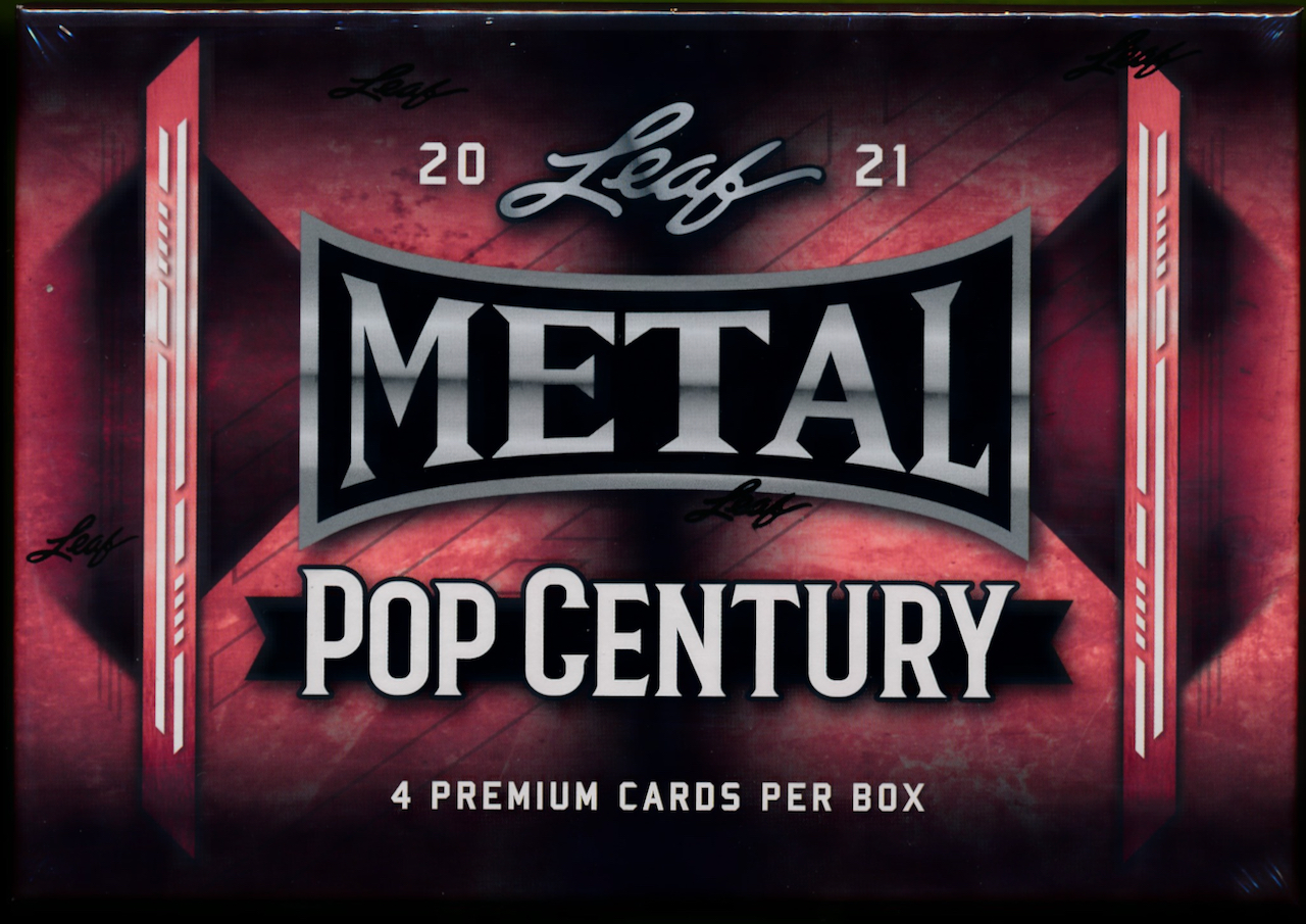 2021 Leaf Metal Pop Century Hobby Box MVP Sports Cards