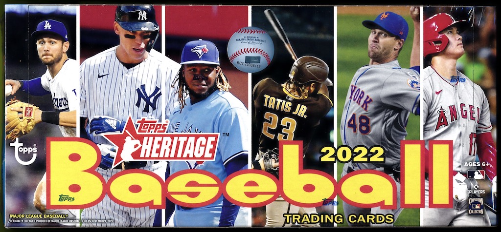 2022 Topps Heritage Baseball Hobby Box | MVP Sports Cards