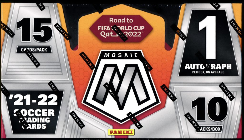 2021-22 Panini Mosaic Road to FIFA World Cup Soccer Hobby Box