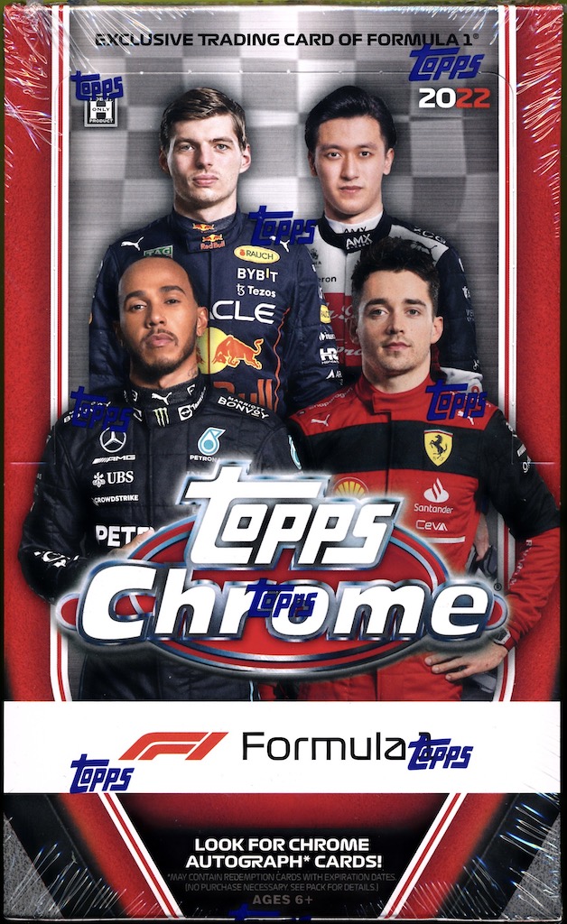 2022 Topps Chrome Formula 1 Racing Hobby Box | MVP Sports Cards