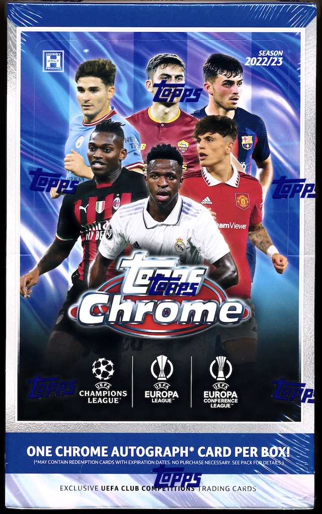 2022 Topps Chrome MLS Soccer Hobby Box