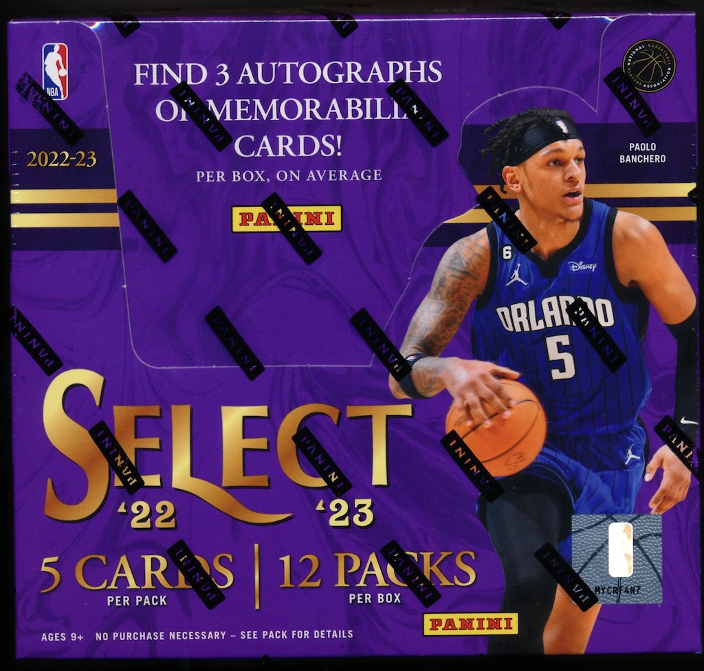 2022-23 Panini Select Basketball Hobby Box | MVP Sports Cards