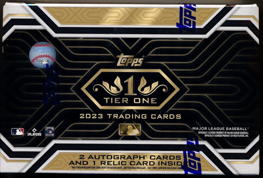 2023 Topps Tier One Baseball Hobby Box | MVP Sports Cards