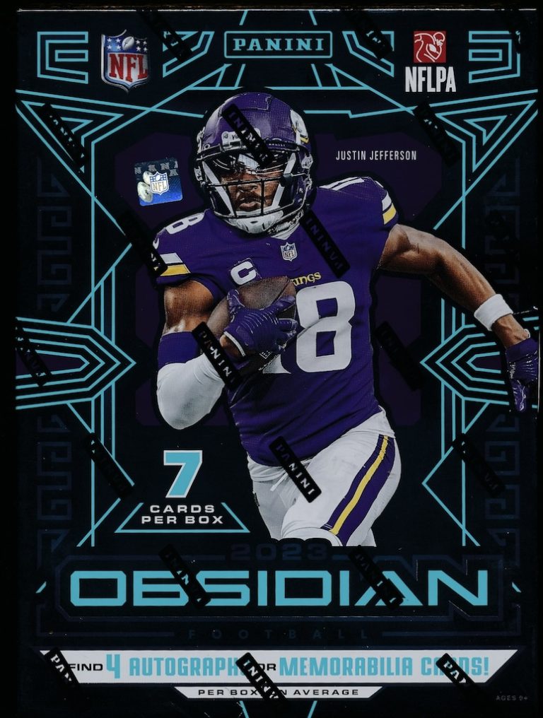 2023 Panini Obsidian Football Hobby Box MVP Sports Cards