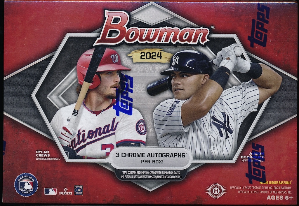 2024 Bowman Baseball HTA Choice Box MVP Sports Cards