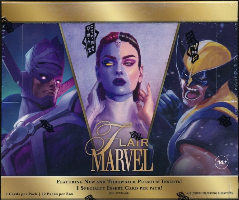 2024 Upper Deck Flair Marvel Trading Cards Hobby Box MVP Sports Cards