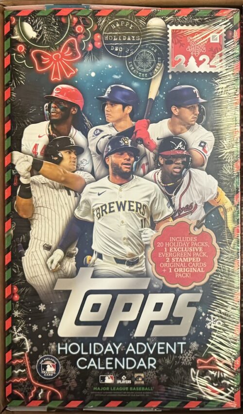 2024 Topps Baseball Holiday Advent Calendar MVP Sports Cards